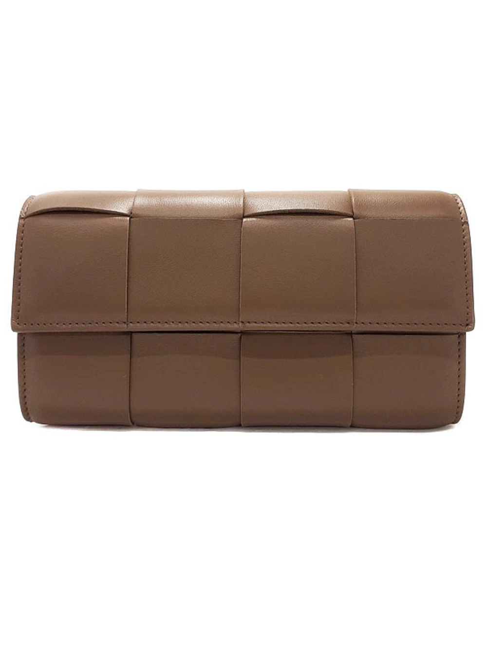 Bottega Veneta Cassette Flap Wallet Bi fold Long